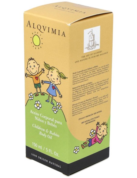 Aceite Corporal Para Niños Y Bebés 150 Ml Alqvimia