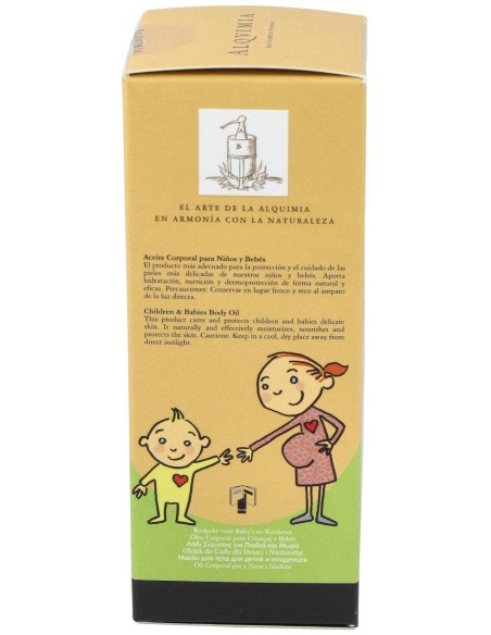 Aceite Corporal Para Niños Y Bebés 150 Ml Alqvimia