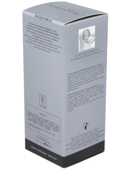 Aceite Corporal Manzanilla-Romeo-Enebro 150Ml.