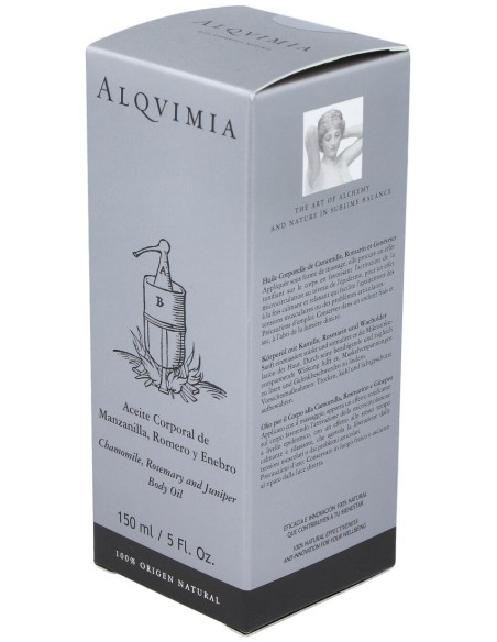Aceite Corporal Manzanilla-Romeo-Enebro 150Ml.