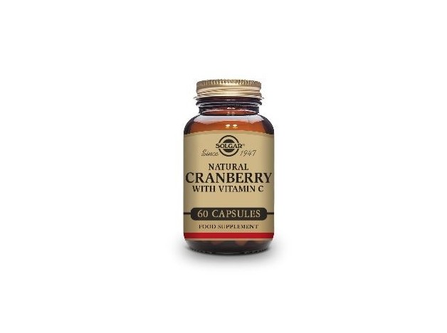 Solgar Cranberry Con Vitamina C 60 Capsulas