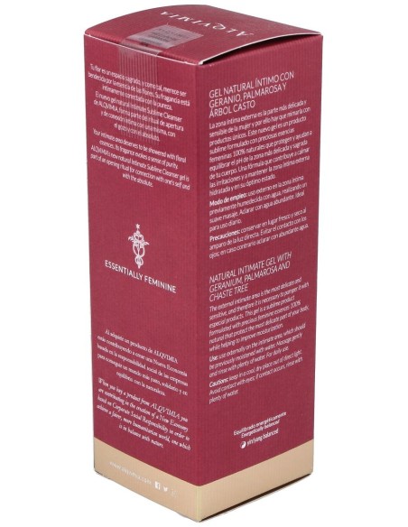 Gel Intimo Geranio-Palmarosa-Arbol Casto 100Ml.