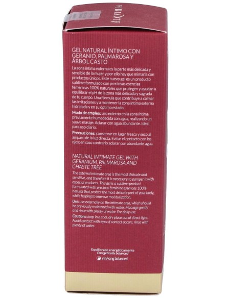 Gel Intimo Geranio-Palmarosa-Arbol Casto 100Ml.