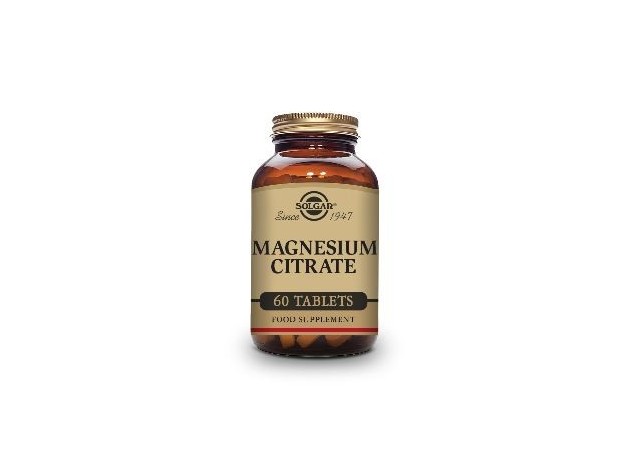 Solgar Magnesium Citrate 60 Tabletas