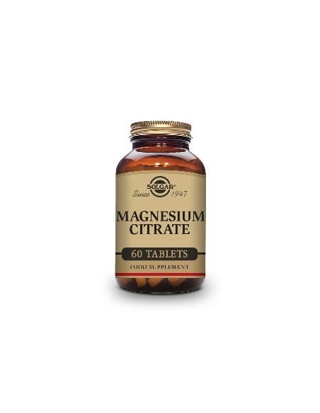Solgar Magnesium Citrate 60 Tabletas