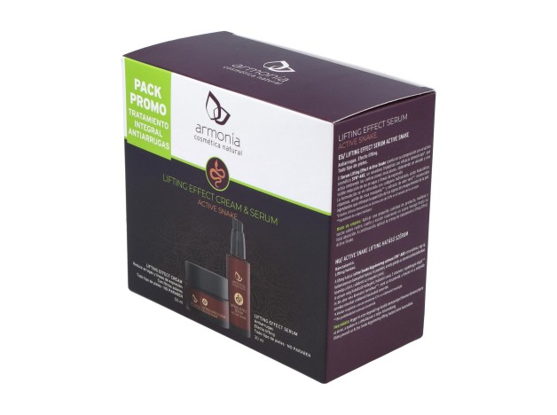Pack Veneno Serpiente Crema+Serum Active Snake
