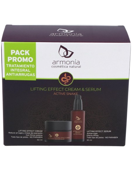 Pack Veneno Serpiente Crema+Serum Active Snake
