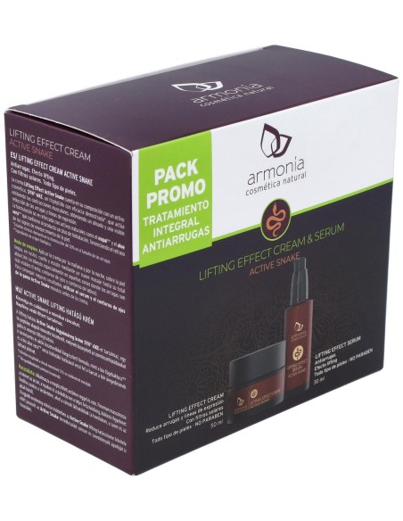 Pack Veneno Serpiente Crema+Serum Active Snake