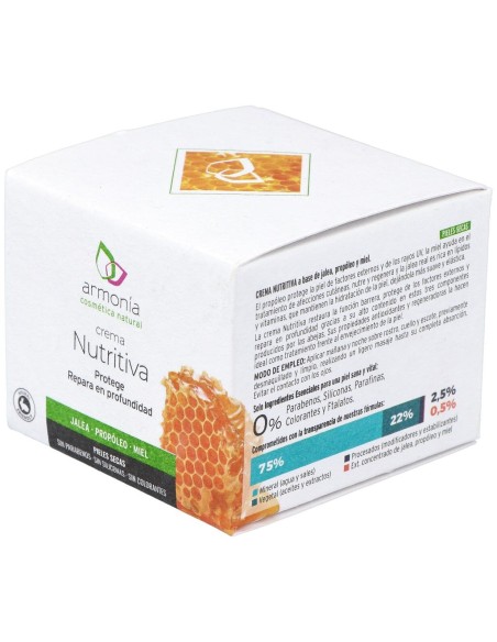 Crema Nutritiva Jalea Real-Propolis 50Ml.