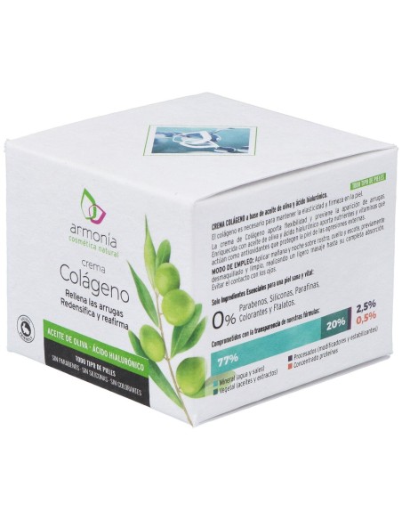 Crema Colageno Aceite Oliva 50Ml.