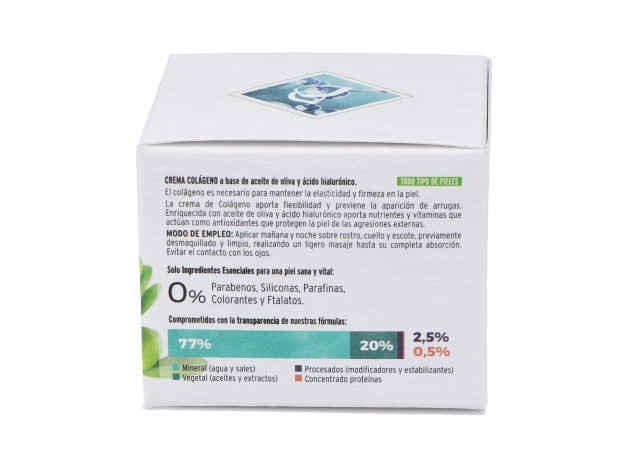 Crema Colageno Aceite Oliva 50Ml.