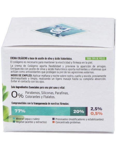 Crema Colageno Aceite Oliva 50Ml.