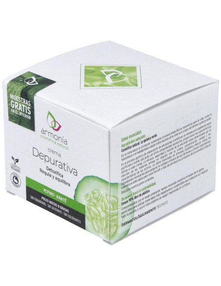 Armonia Crema Facial Pepino Depurativa 50Ml