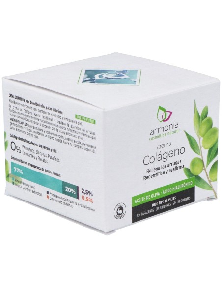 Crema Colageno Aceite Oliva 50Ml.