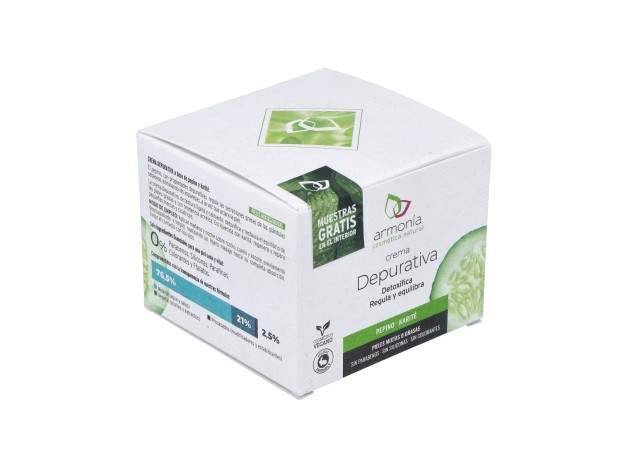 Armonia Crema Facial Pepino Depurativa 50Ml