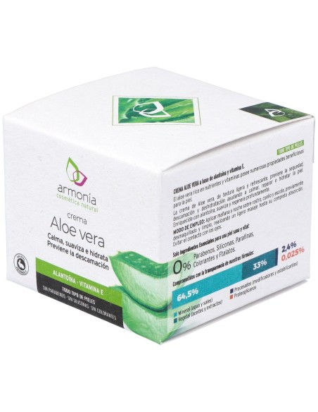Armonia Crema Facial Aloe Vera 50Ml
