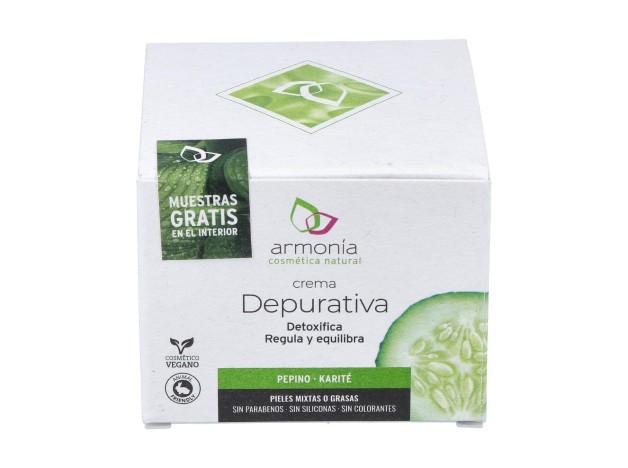 Armonia Crema Facial Pepino Depurativa 50Ml