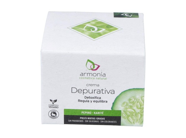 Armonia Crema Facial Pepino Depurativa 50Ml