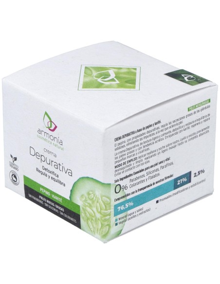 Armonia Crema Facial Pepino Depurativa 50Ml