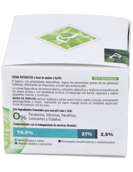 Armonia Crema Facial Pepino Depurativa 50Ml