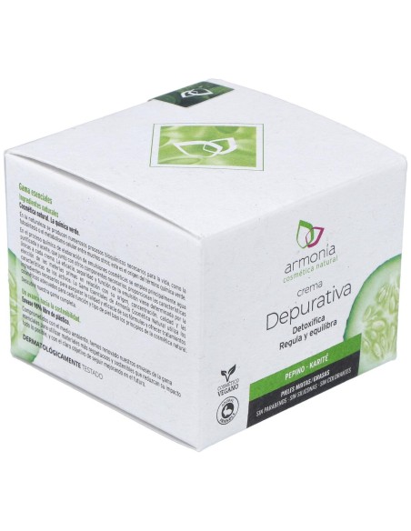 Armonia Crema Facial Pepino Depurativa 50Ml