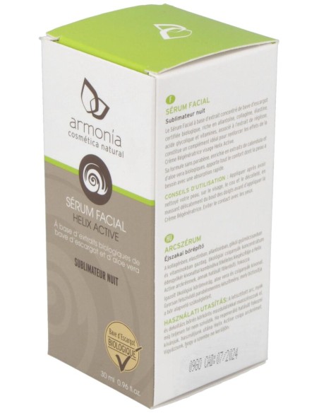 Helix Active Eco Serum Facial Caracol Bio 30Ml.