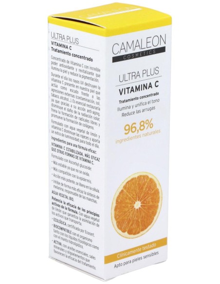Camaleon Ultra Pure Concentrado Vitamina C, 15 Ml