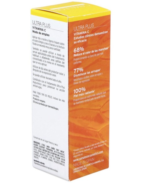 Camaleon Ultra Pure Concentrado Vitamina C, 15 Ml