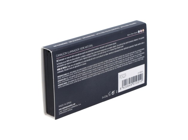 Camaleon Iluminador 100% Natural Crema Paleta 3...