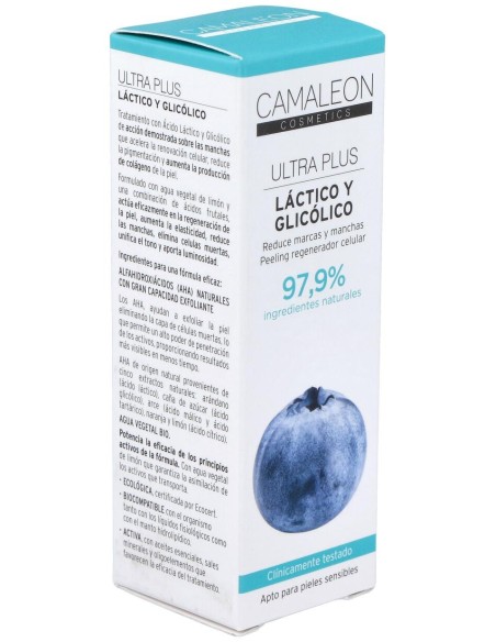 Camaleon Cosmetics Concentrado Glicólico Ultra Pure, 15 Ml