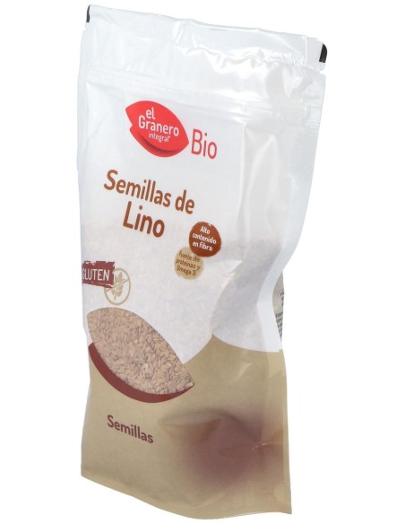 El Granero Semillas De Lino Biologicas 500 Grs