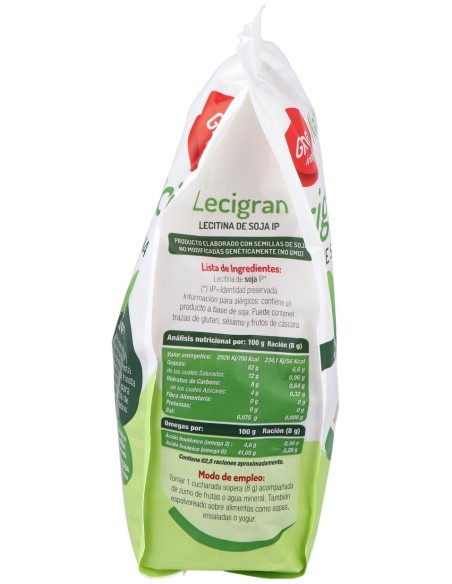 Granero Alimentacion Lecigran Ip/No Gmo Bolsa 500G