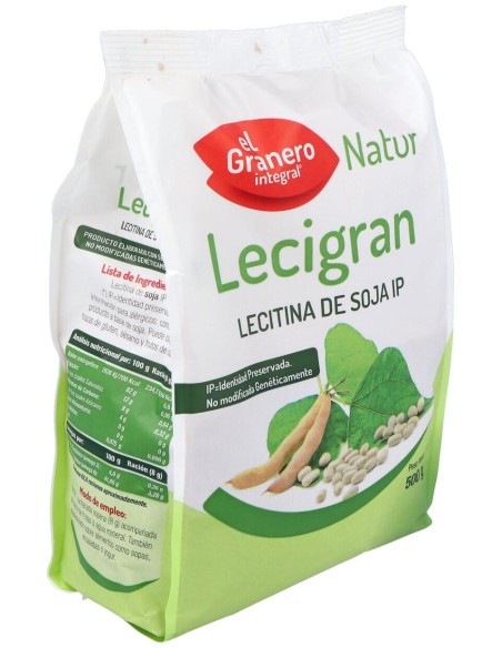 Granero Alimentacion Lecigran Ip/No Gmo Bolsa 500G