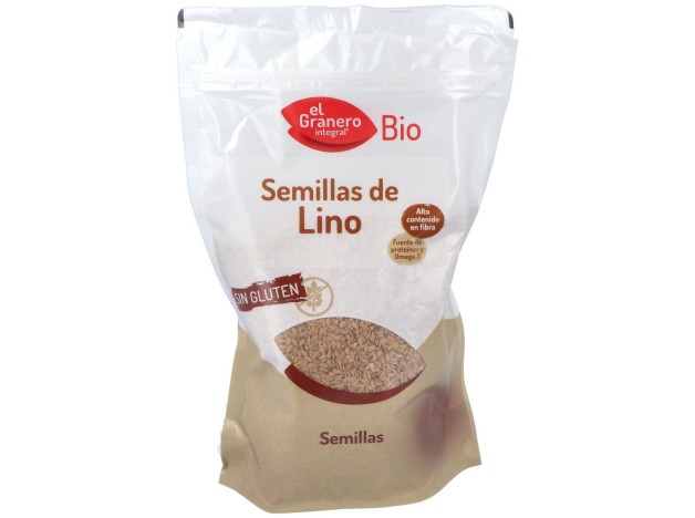 El Granero Semillas De Lino Biologicas 500 Grs