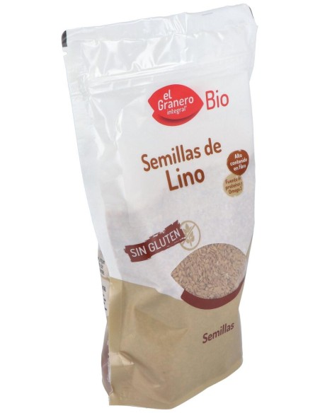 El Granero Semillas De Lino Biologicas 500 Grs