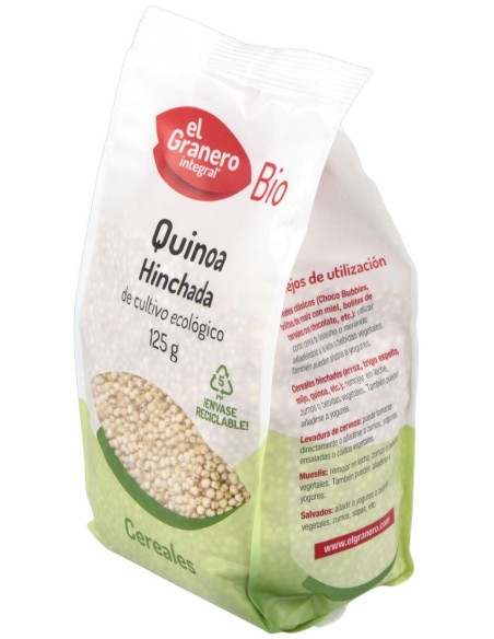 Granero Alimentacion Quinoa Hinchada Bio 125G