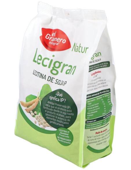 Granero Alimentacion Lecigran Ip/No Gmo Bolsa 500G