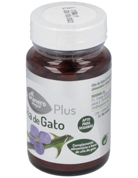 El Granero Uña Gato Forte 400 Mg 100 Comp