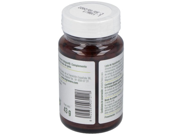 El Granero Uña Gato Forte 400 Mg 100 Comp