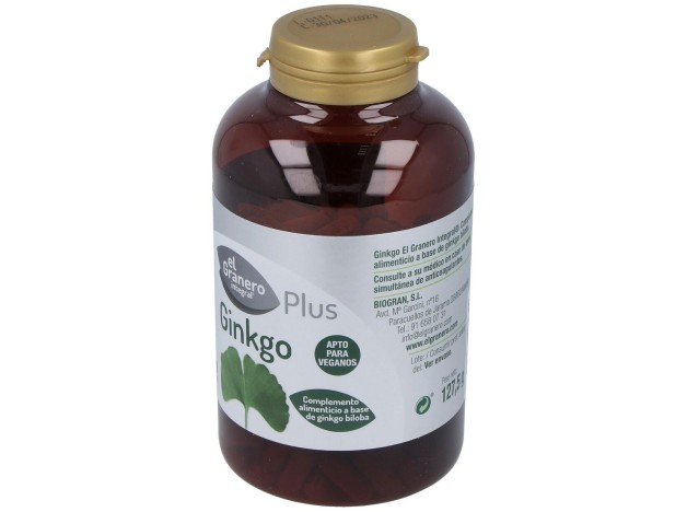 El Granero Ginkgo Biloba 600Mg 250Capsulas
