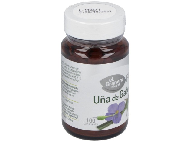 El Granero Uña Gato Forte 400 Mg 100 Comp