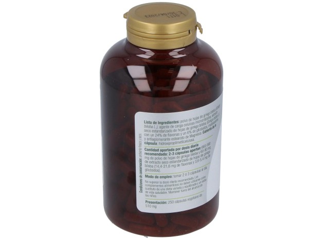 El Granero Ginkgo Biloba 600Mg 250Capsulas