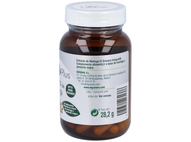 El Granero Integral Extracto Moringa 470Mg 60Cáps