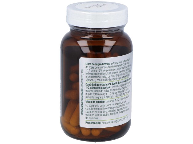 El Granero Integral Extracto Moringa 470Mg 60Cáps