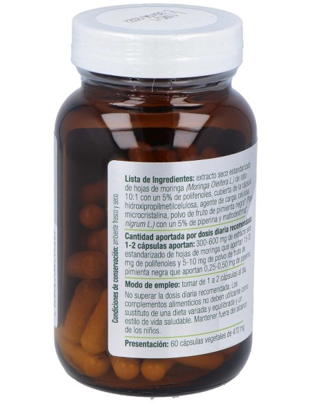 El Granero Integral Extracto Moringa 470Mg 60Cáps