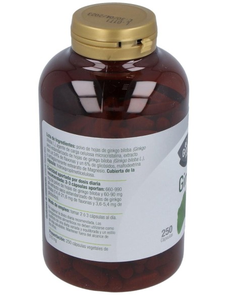 El Granero Ginkgo Biloba 600Mg 250Capsulas