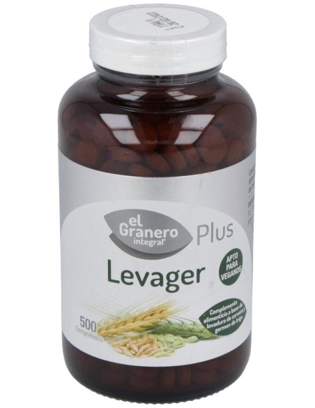 Levager Lev.Cerveza Y Germen Trigo 500Comp.