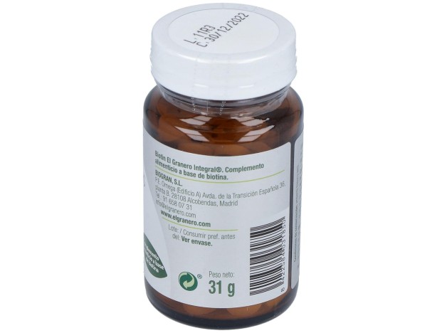 El Granero Biotin Vitamina H 100 Comp