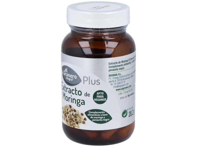 El Granero Integral Extracto Moringa 470Mg 60Cáps
