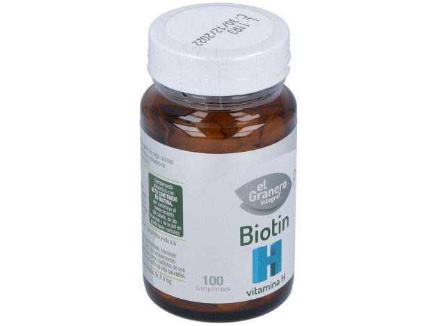 El Granero Biotin Vitamina H 100 Comp